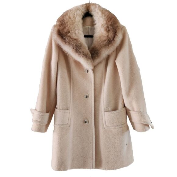 Vintage Penny Lane Coat Ivory Fur Stole, Approximately a Medium - Picture 1 of 6